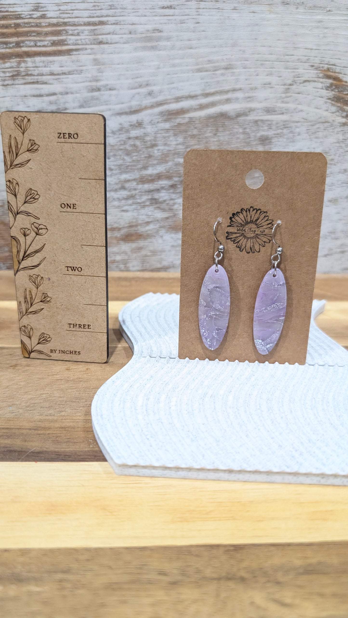 Light Purple Skinny Ovals