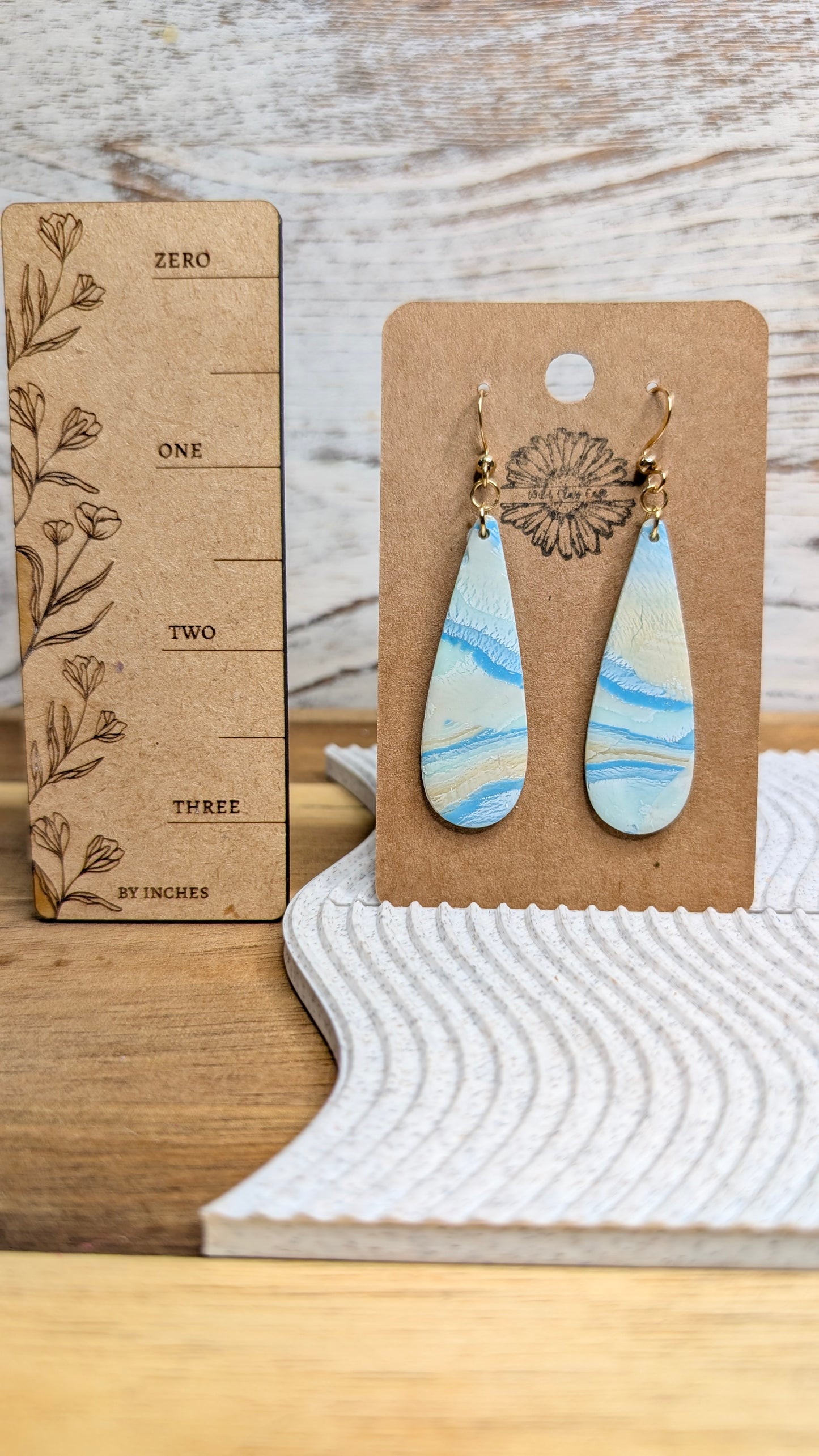 Beachy Long Teardrops