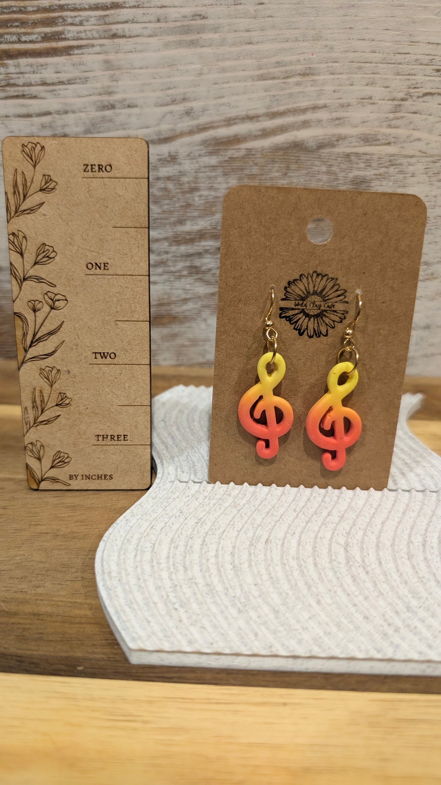 Treble Clef Earrings