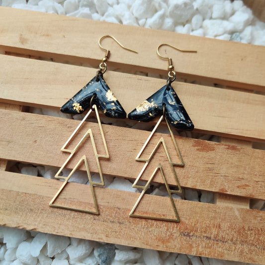 Marbled Chevron Triangle Dangle