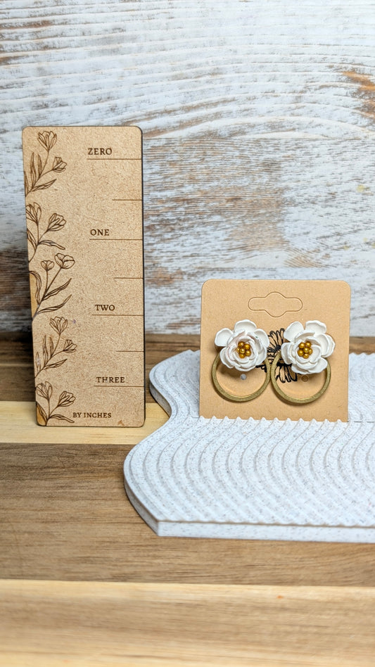Floral Studs