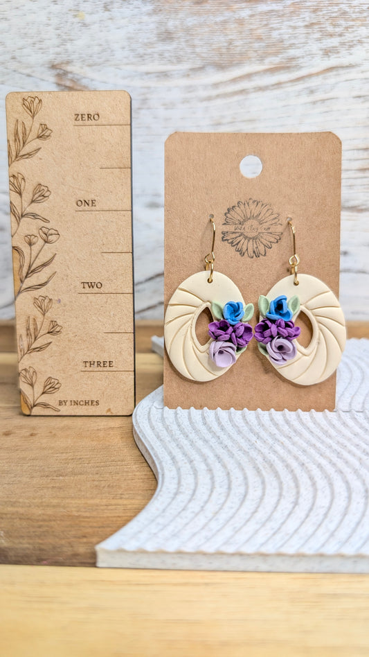 Floral Windowed Ovals