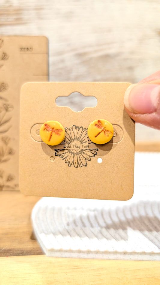Mini Dragonfly Studs