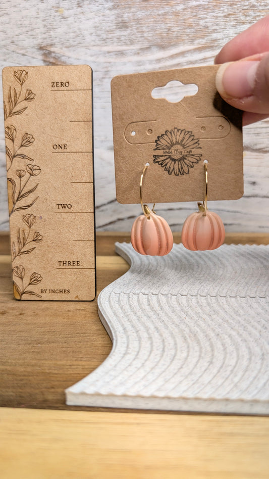 Ombre Pumpkin Hoops