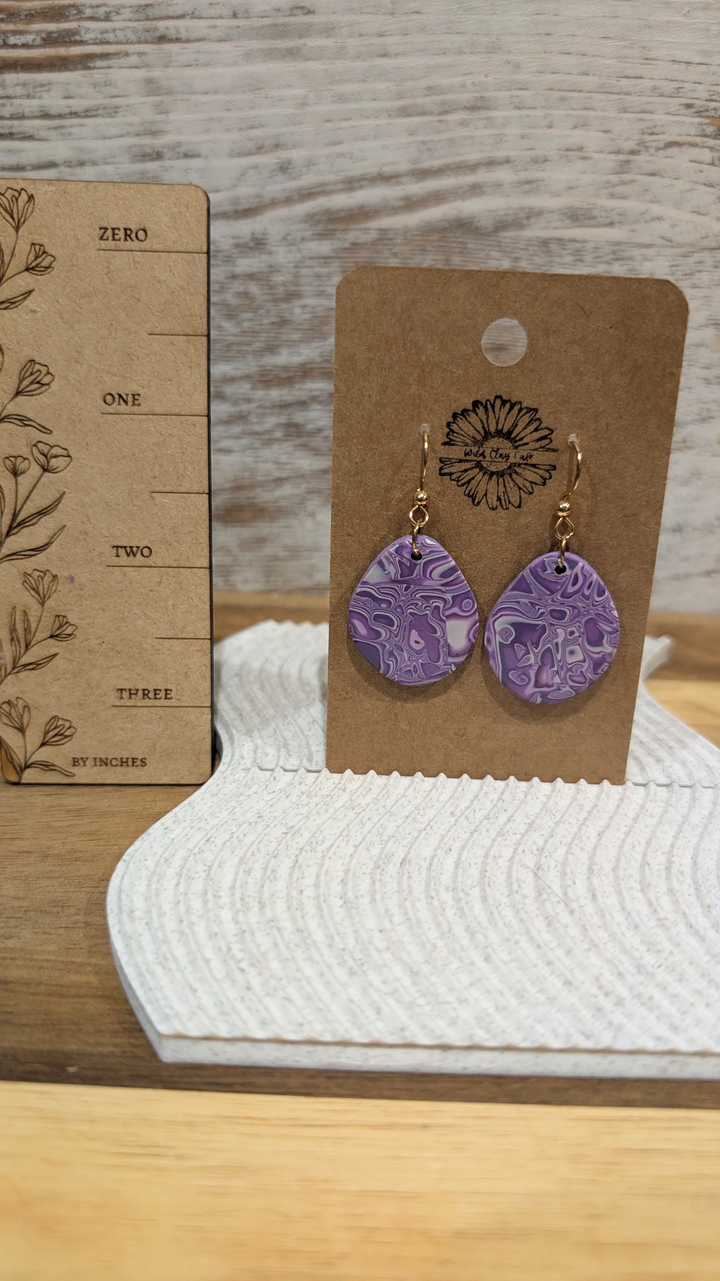 Purple Organic ovals