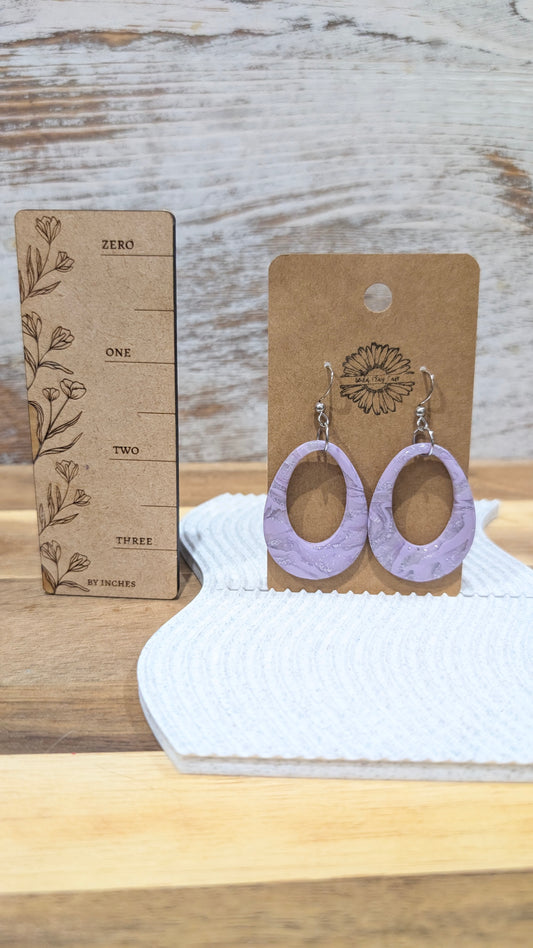 Light purple ovals