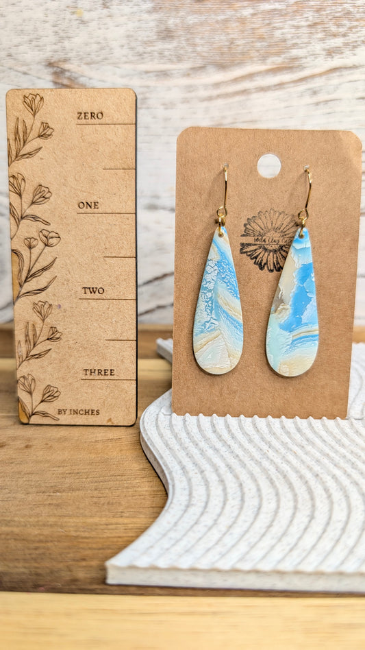 Beachy Long Teardrops