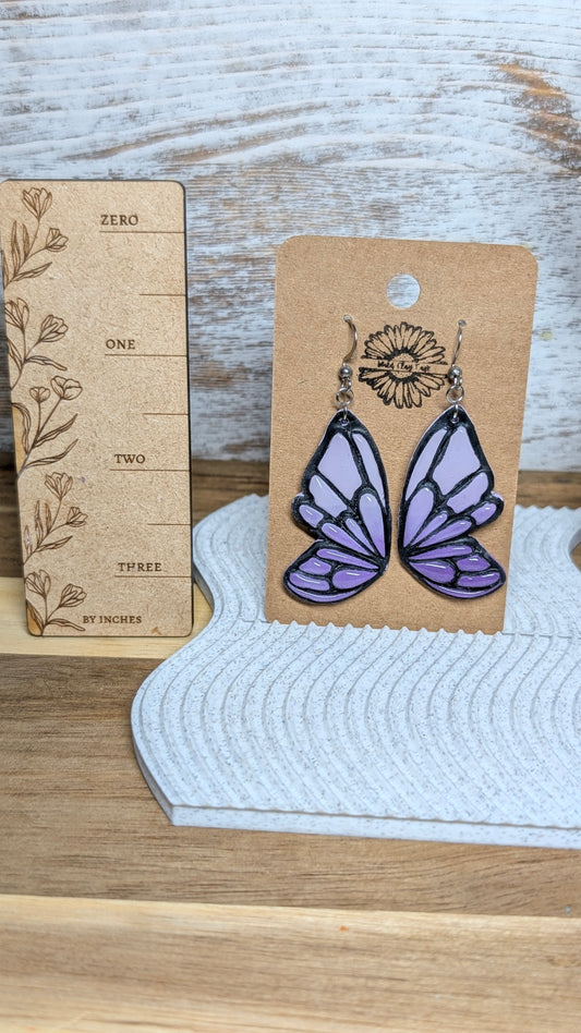 Purple Butterfly Wings